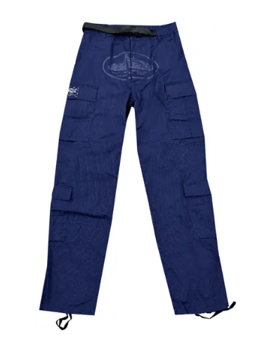 Corteiz Guerillaz* Cargo Pants Navy
