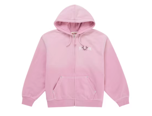 Supreme True Religion Zip Up Hooded Sweatshirt (FW25) Pink