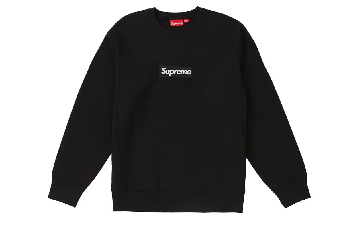 Supreme Box Logo Crewneck (FW18) Black