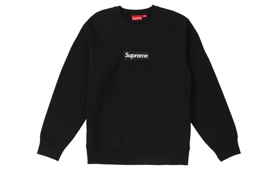 Supreme Box Logo Crewneck (FW18) Black