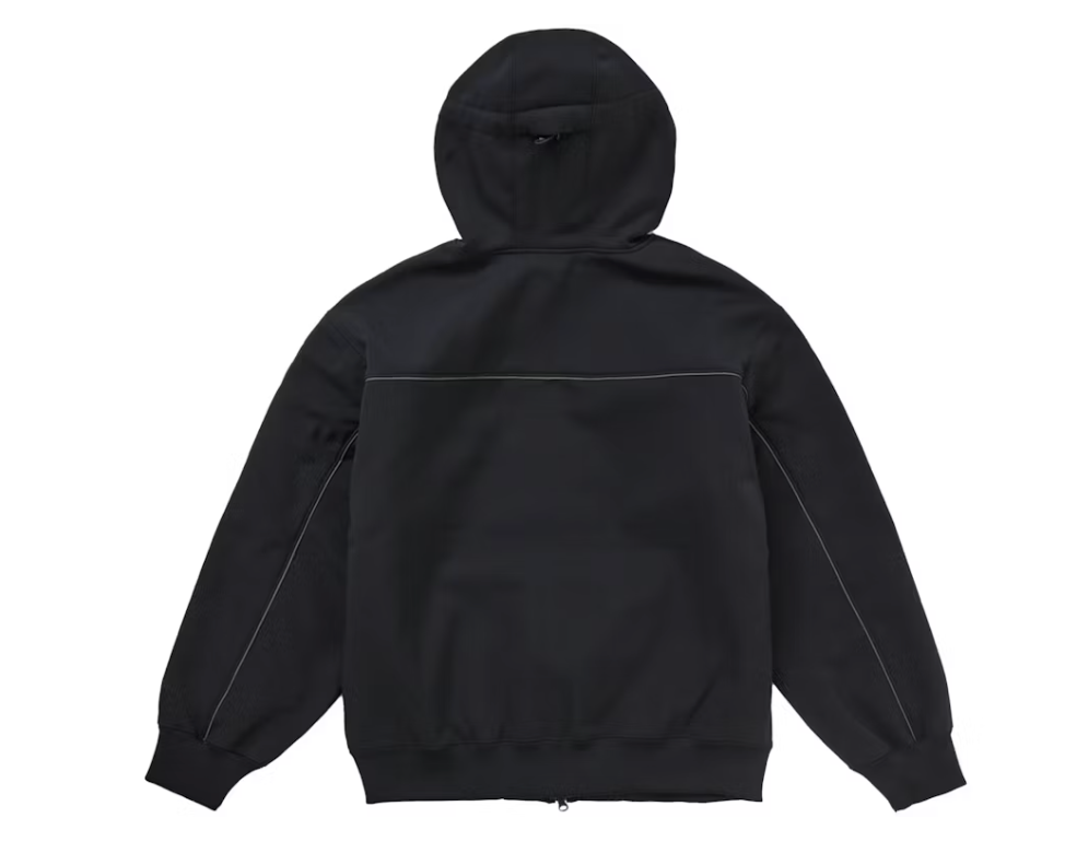 Supreme WINDSTOPPER Zip Up Hooded Sweatshirt Black