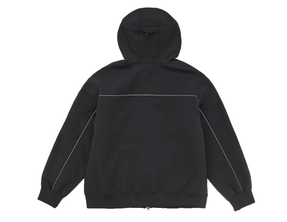 Supreme WINDSTOPPER Zip Up Hooded Sweatshirt Black