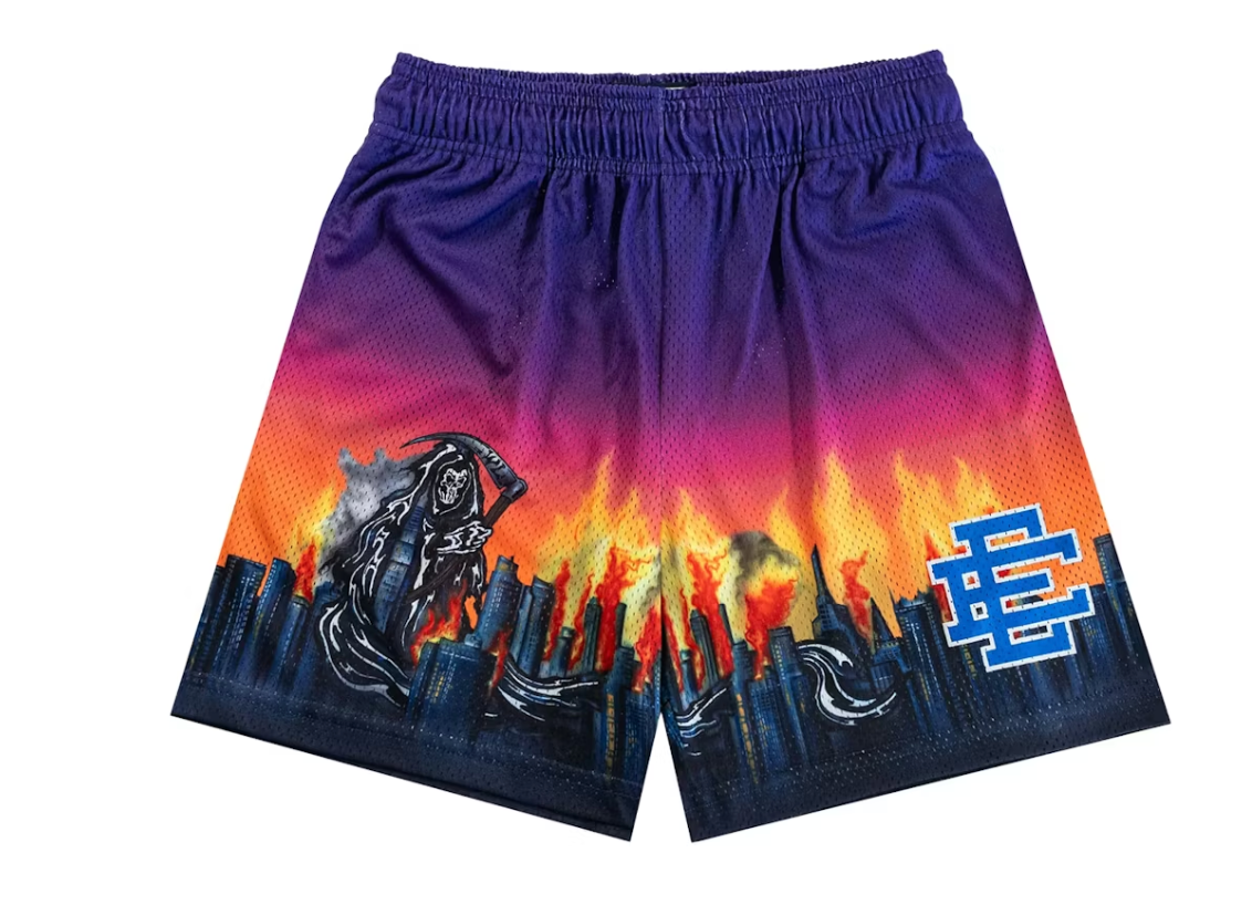 Eric Emanuel x Warren Lotas I Short Multicolor