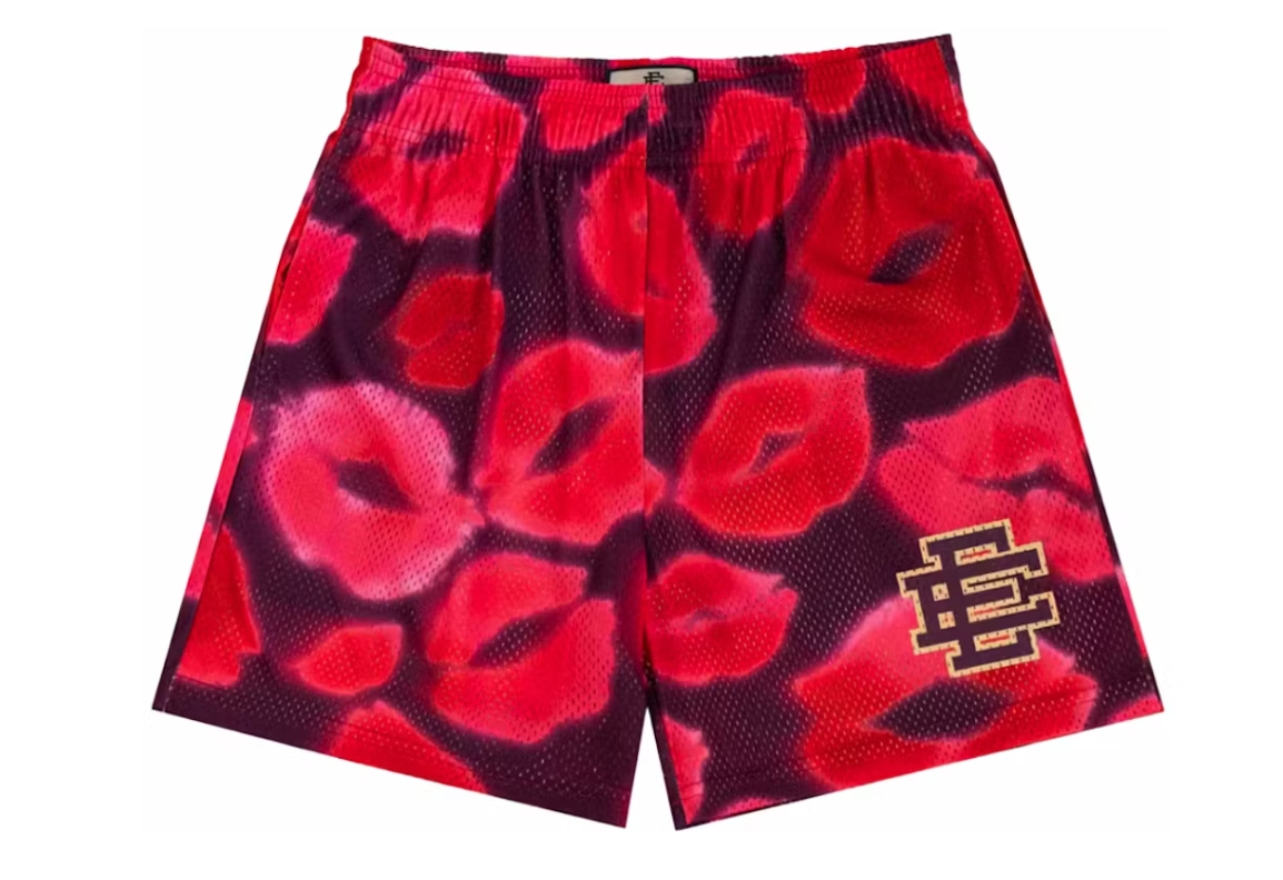 Eric Emanuel EE Valentines Day Kiss Short Purple