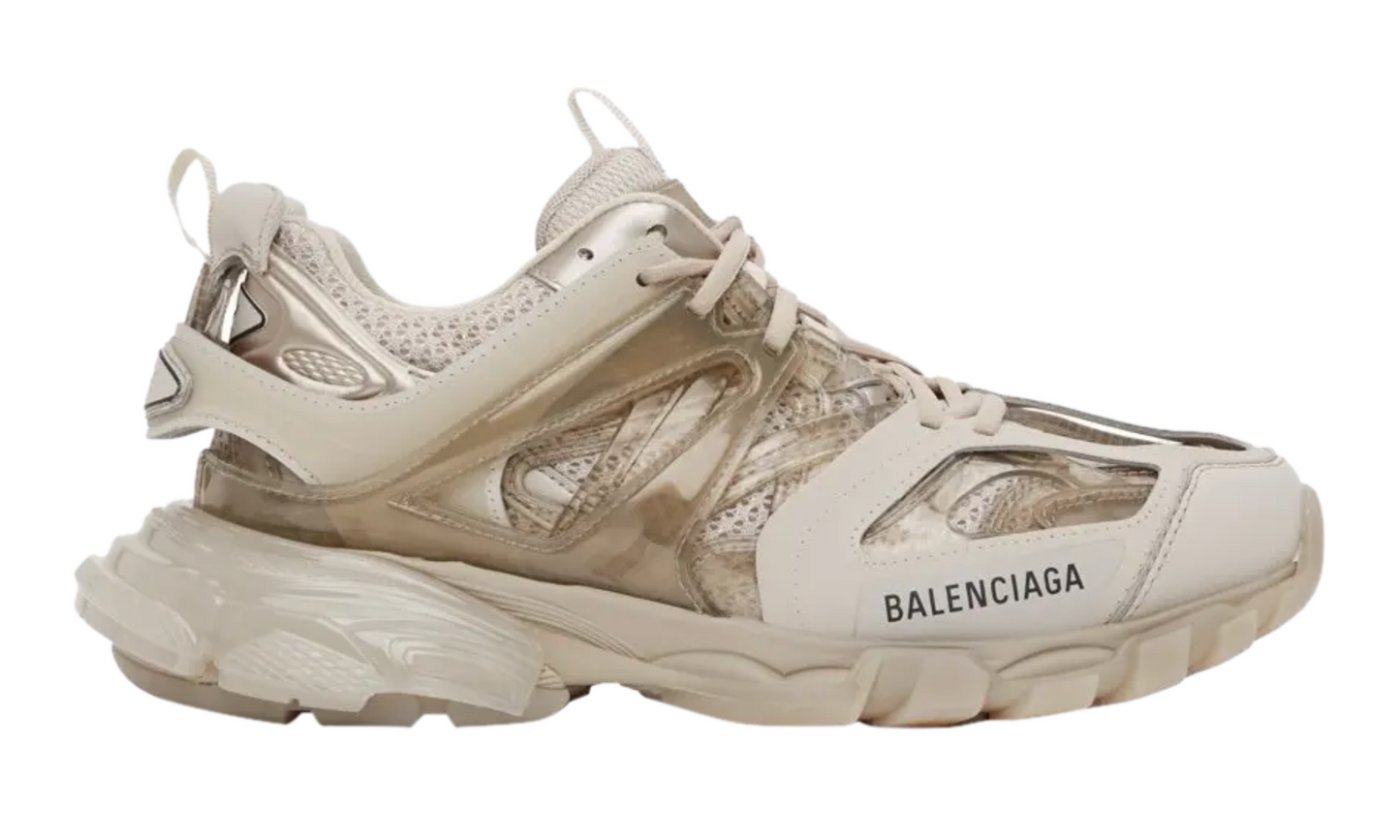 Balenciaga Track Sneaker Clear Sole Light Beige