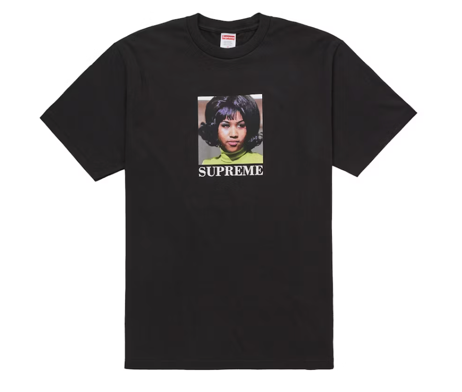 Supreme Aretha Tee Black