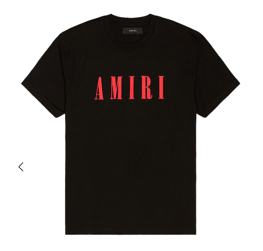 AMIRI Core Logo Tee Black Red