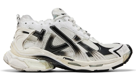 Balenciaga Runner Sneaker Gradient White Black