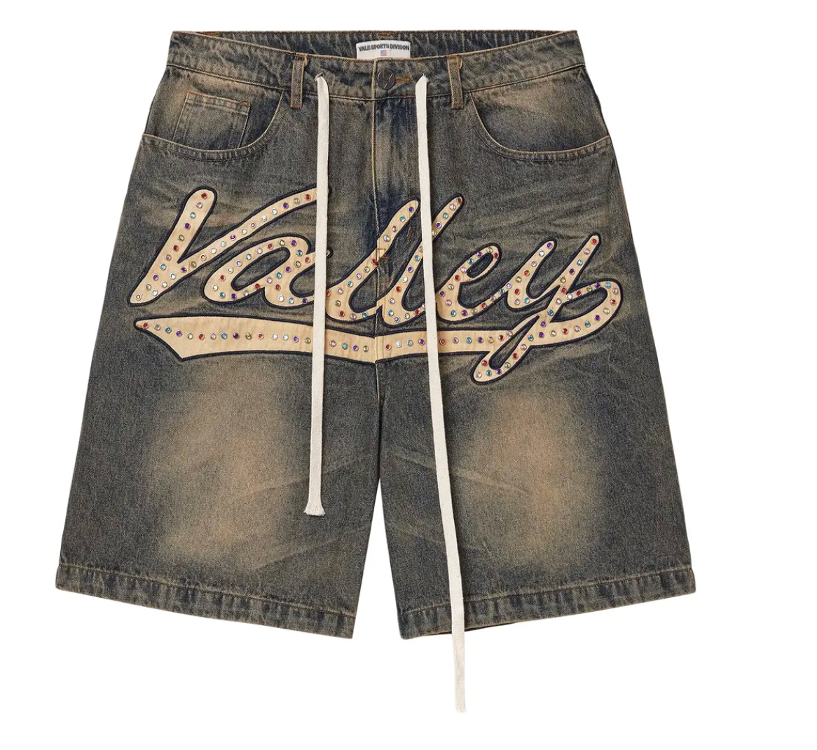 Vale Forever Skittles Jorts Mid Blue