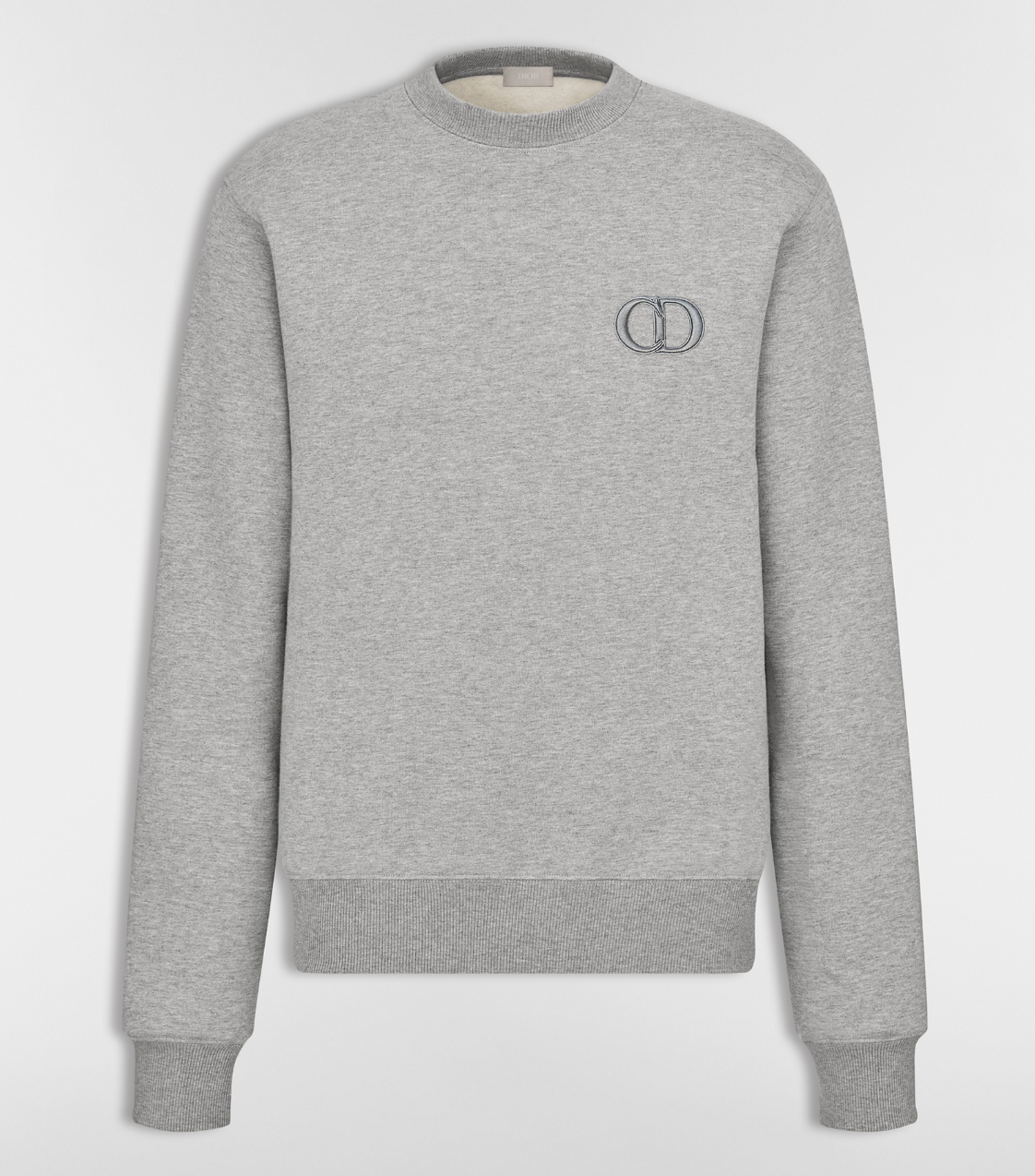 Dior CD Icon Crewneck Sweatshirt Grey