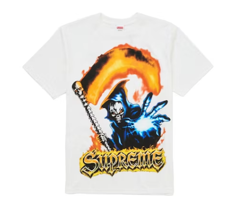 Supreme Grim Reaper Tee White