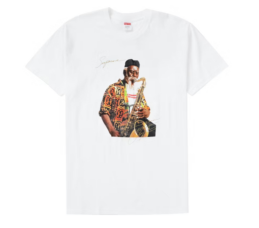 Supreme Pharoah Sanders Tee White