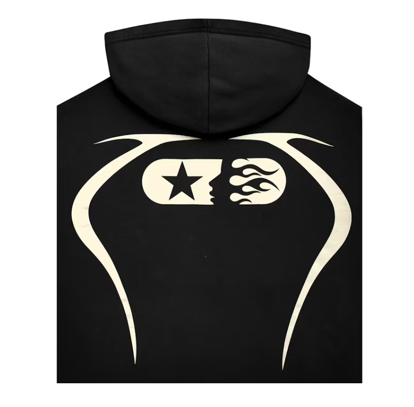 Hellstar Sports Hoodie Jet Black