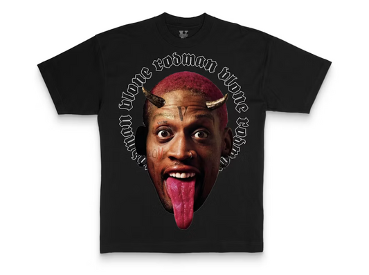 Vlone Rodman Devil T-shirt Black
