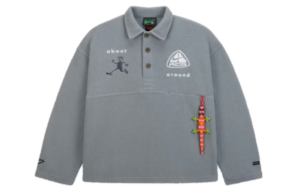Nike ACG x CPFM L/S Polo Grey