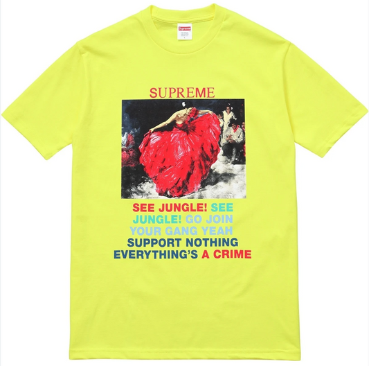 Supreme Dancer Tee Yellow
