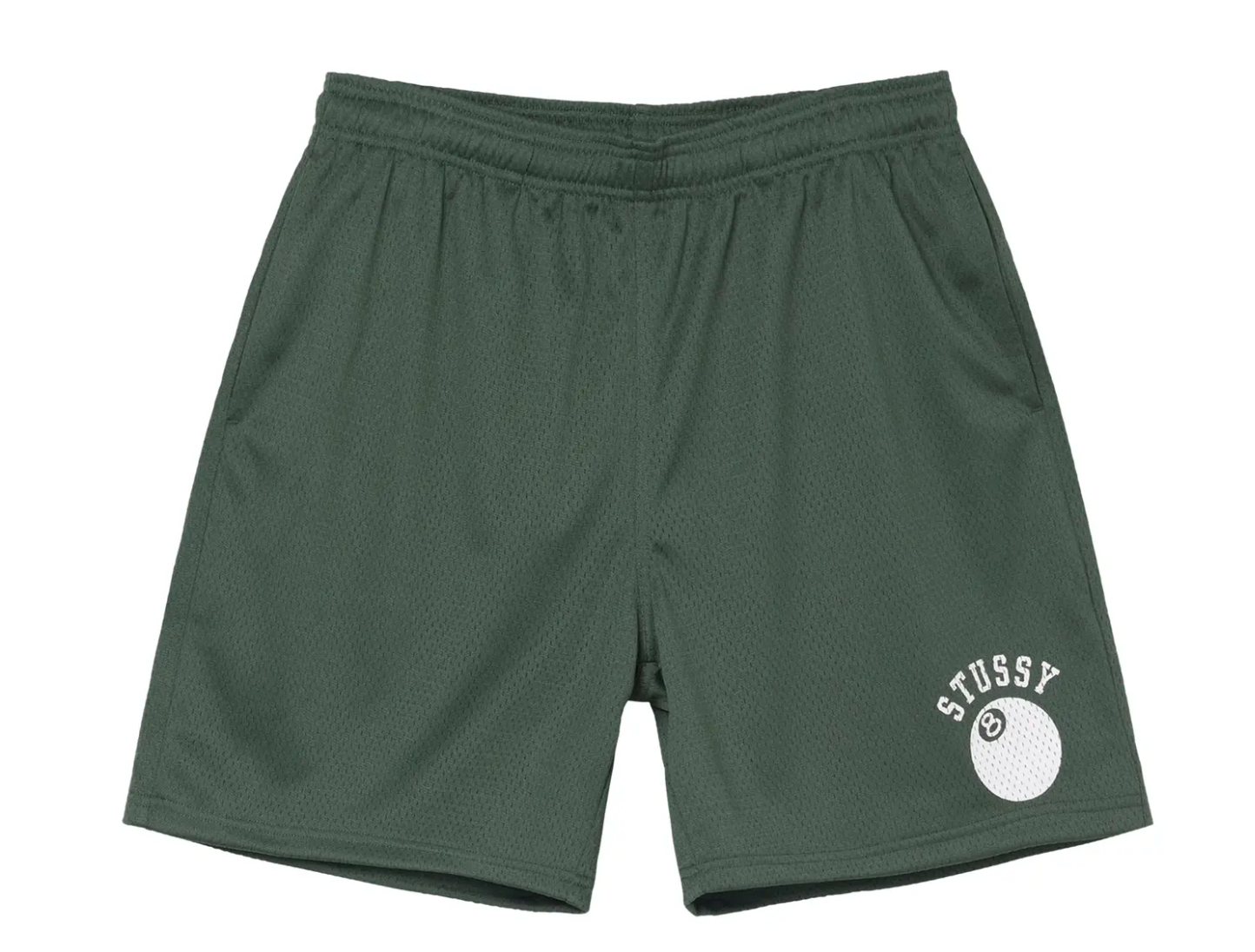 Stussy 8-Ball Mesh Short Forest