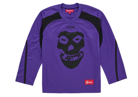 Supreme The Misfits Hockey Jersey Purple