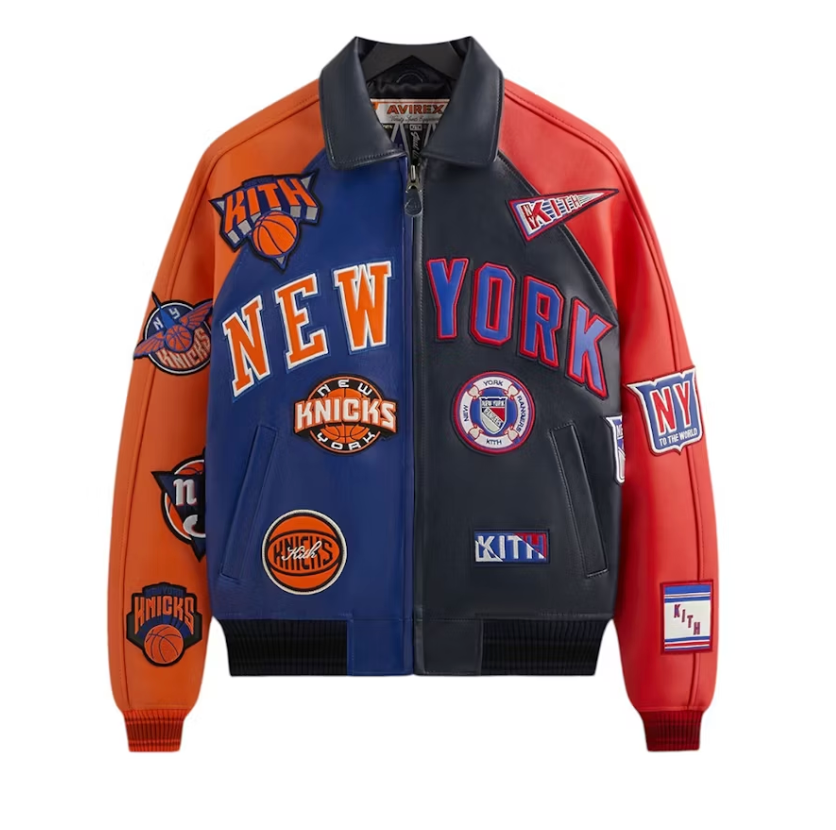 Kith x Avirex For Madison Square Garden Sports Icon Jacket Multi