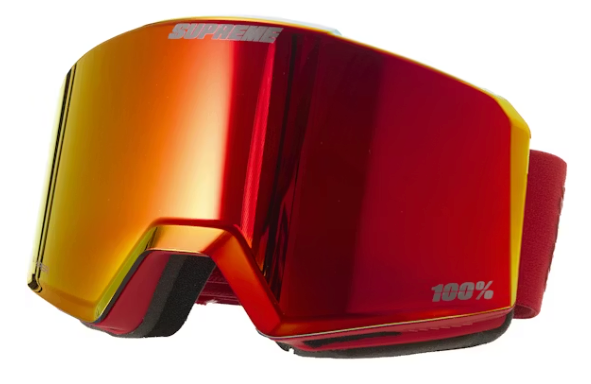 Supreme 100% NORG Goggles Red