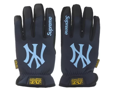 Supreme Mechanix FastFit MLB Teams Gloves Navy