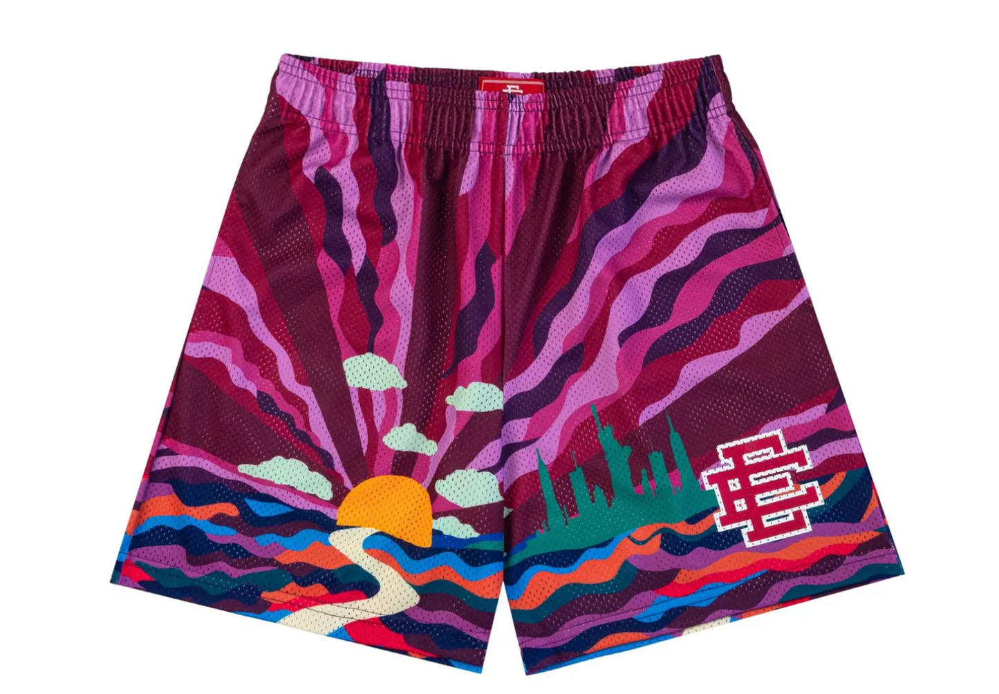 Eric Emanuel EE Basic Shorts NYC Purple