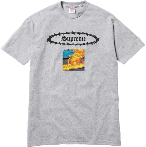 Supreme Eternal Tee (SS17) Tee Heather Grey