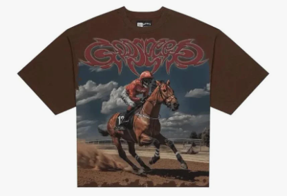 Godspeed Thoroughbred Tee Brown