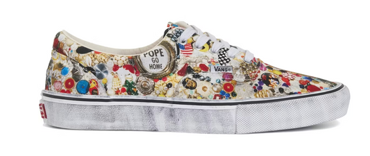 Vans Era Supreme x Mike Kelley White