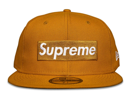 Supreme Champions Box Logo New Era Wheat