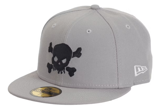 Supreme Skull New Era Grey