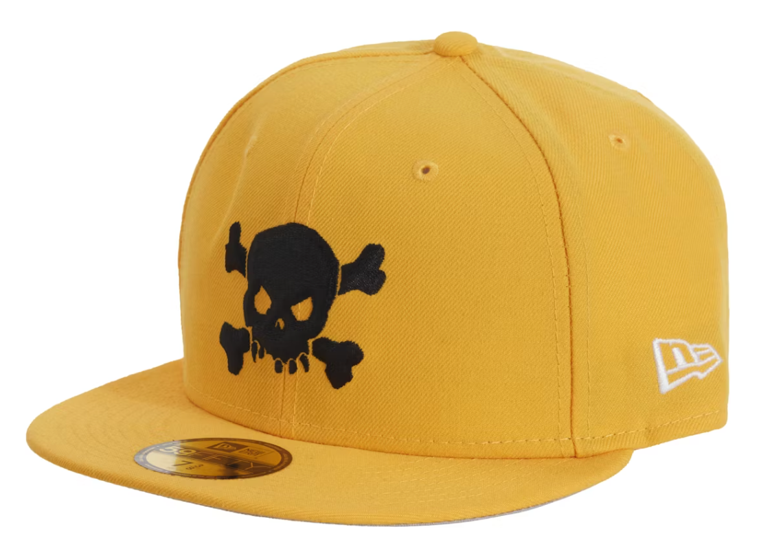 Supreme Skull New Era Yellow