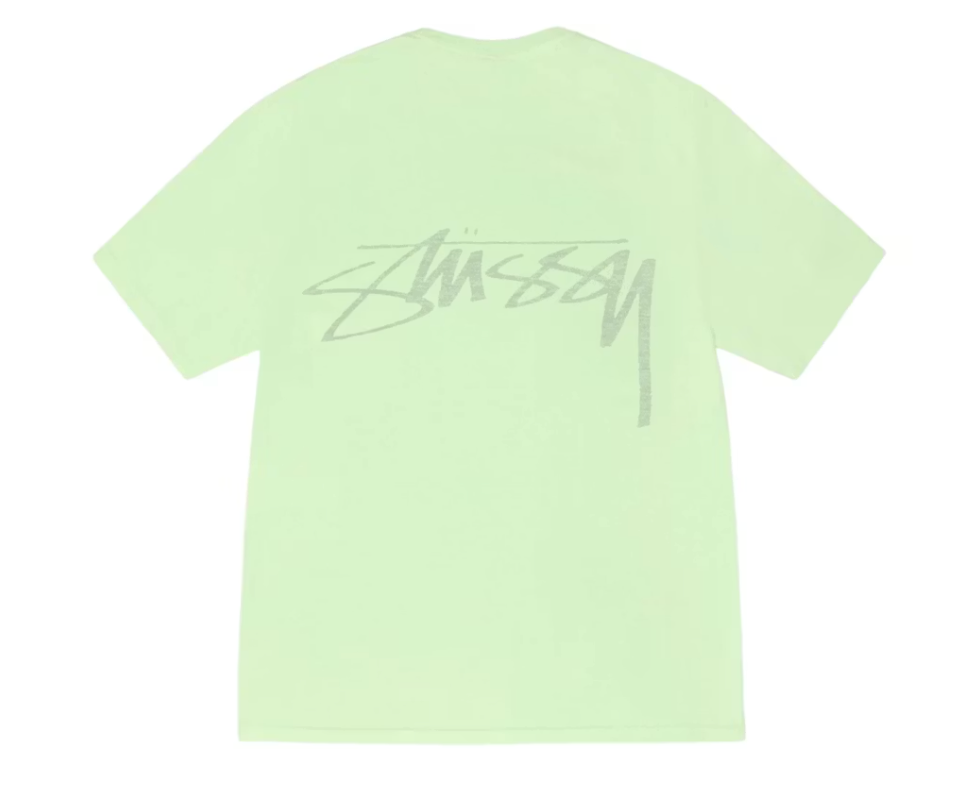 Stussy Smooth Reverse Pigment Dyed Tee Pistachio