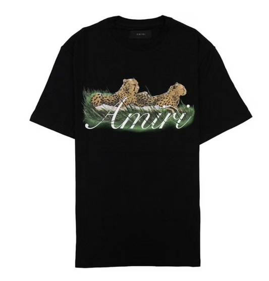 AMIRI Cheetah Logo Tee Black
