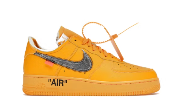 Nike Air Force 1 Low Off-White ICA University Gold