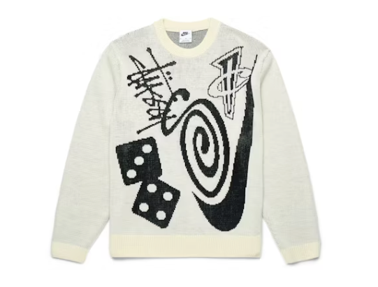 Nike x Stussy Knit Sweater Natural