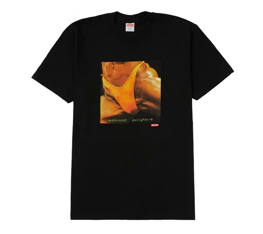 Supreme Butthole Surfers Rembrandt Pussyhorse Tee Black