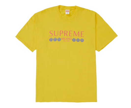 Supreme Milano Tee Yellow