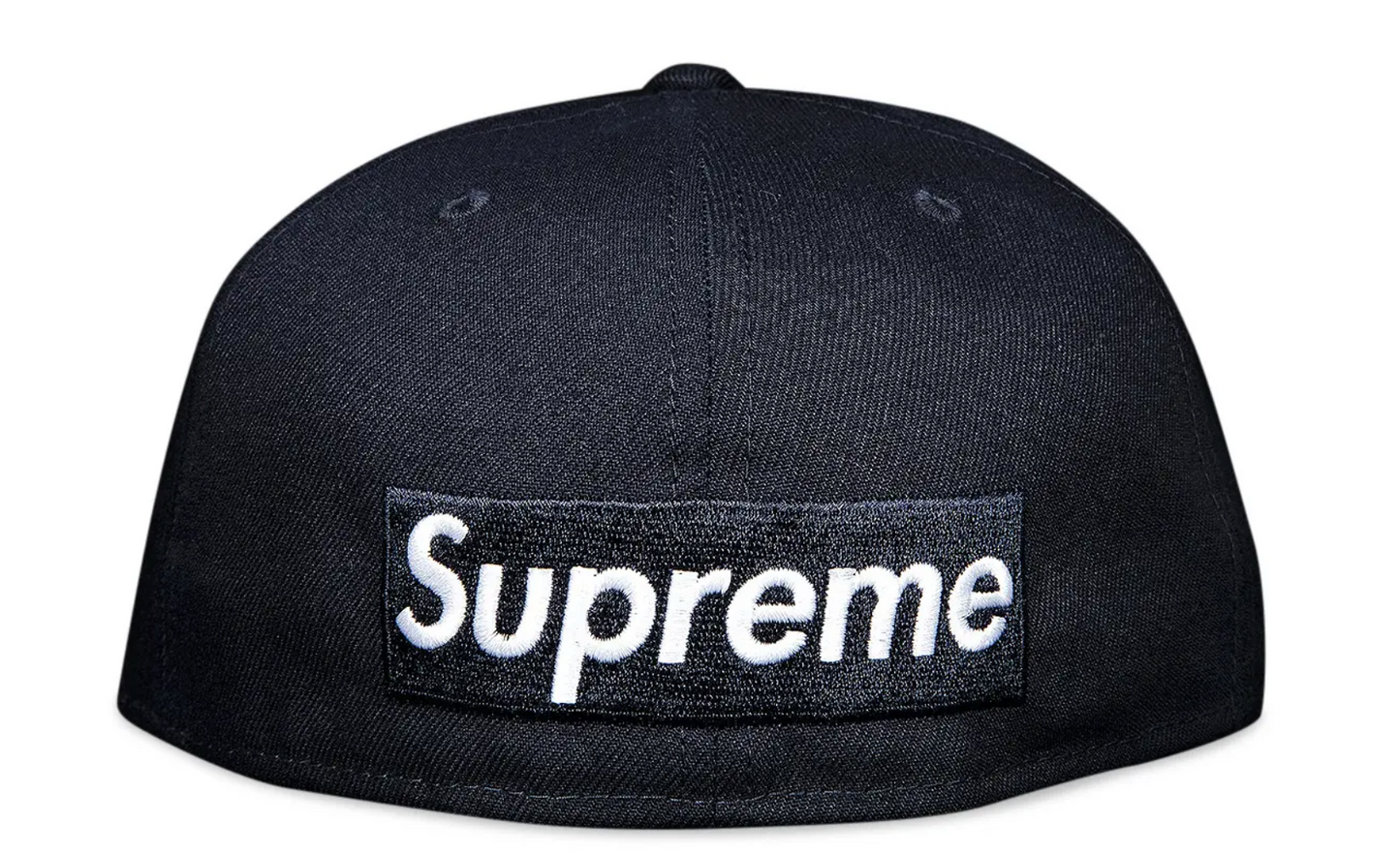 Supreme Reverse Box Logo New Era Navy