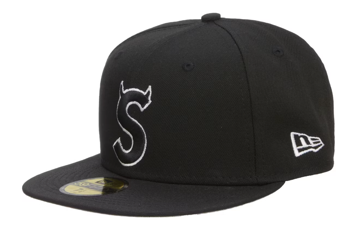 Supreme S Logo New Era (FW22) Black