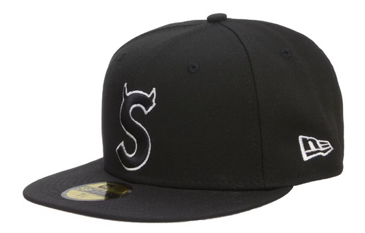 Supreme S Logo New Era (FW22) Black