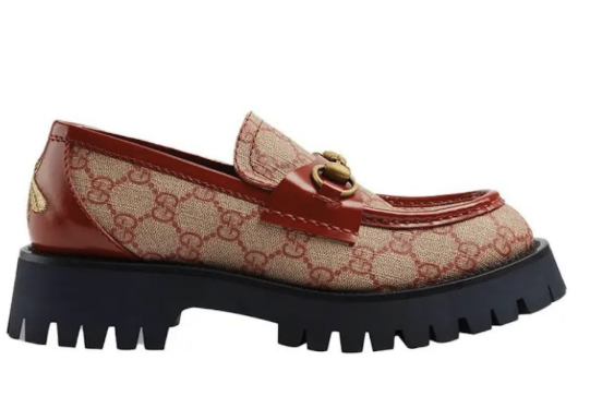 Gucci Canvas CNY Thick Sole Rice Red Year of the Rabbit Limited