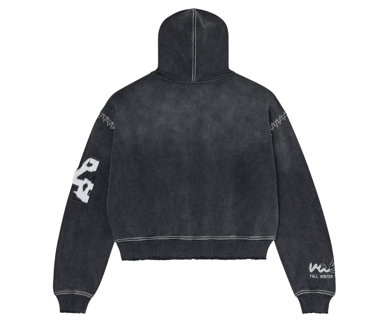 Vale Forever Sunny Zip Up Black