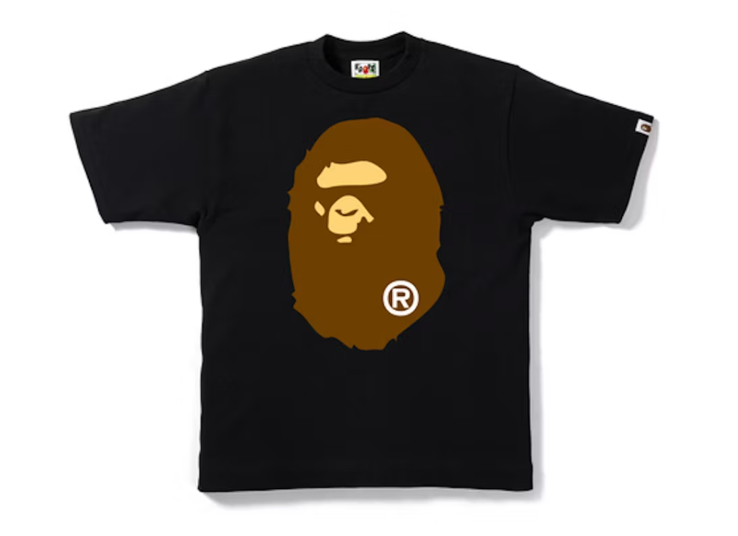 BAPE Big Ape Head Tee Black