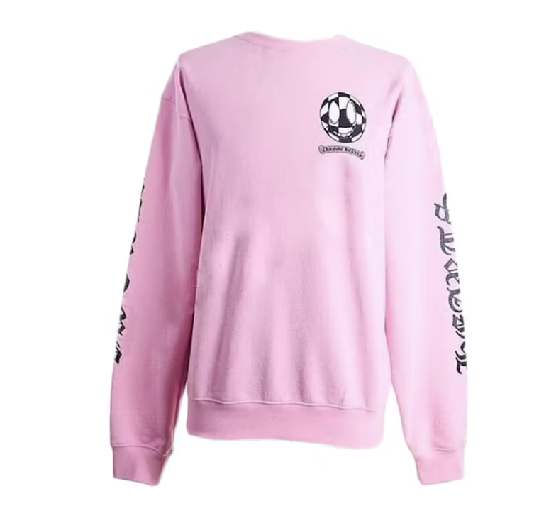 Chrome Hearts Matty Boy Vanity Affair Crewneck Sweatshirt Pink
