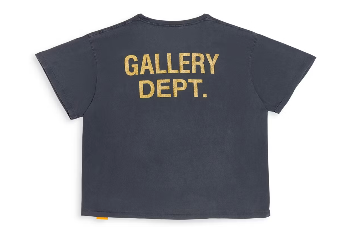 Gallery Dept. Skeleton Beach T-shirt Vintage Black