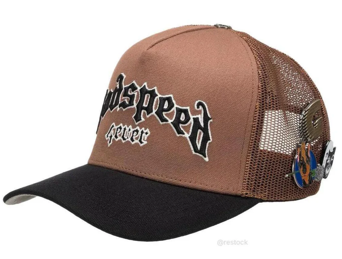 Godspeed GS Forever Trucker Hat Black Taupe