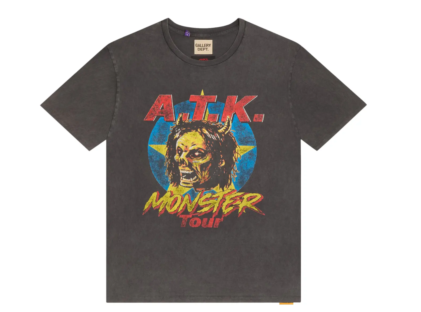 Gallery Dept. ATK Monster Tour Tee Vintage Black