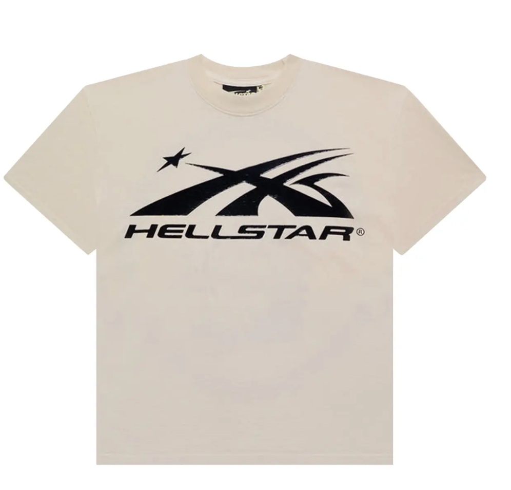 Hellstar Sports Core Gel Logo T-Shirt White/Black