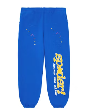 Sp5der TC Sweatpants Blue